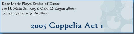 2005 Coppelia Act 1